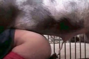 The holes of this amazing woman are totally stretched out