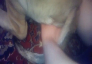 Awesome fingering session with a slutty beast