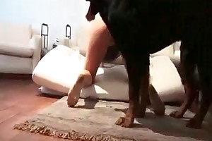 girl beastiality eat cum